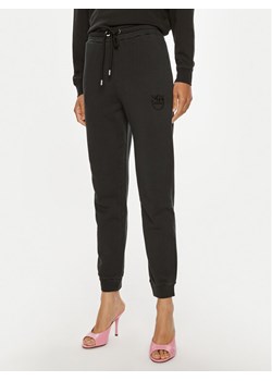 Pinko Spodnie dresowe Carico 100371 A21P Czarny Regular Fit ze sklepu MODIVO w kategorii Spodnie damskie - zdjęcie 181156630