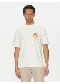 HUGO T-Shirt Dartiee 50537576 Écru Oversize ze sklepu MODIVO w kategorii T-shirty męskie - zdjęcie 181156684