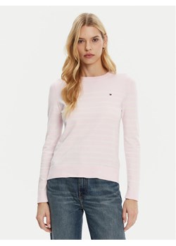 Tommy Hilfiger Sweter WW0WW44984 Różowy Regular Fit ze sklepu MODIVO w kategorii Swetry damskie - zdjęcie 181156703