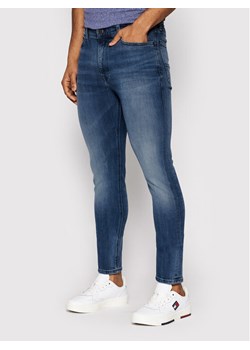 Tommy Jeans Jeansy Simon DM0DM09563 Granatowy Skinny Fit ze sklepu MODIVO w kategorii Jeansy męskie - zdjęcie 181156730
