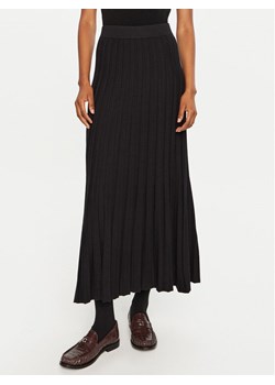 OUI Spódnica plisowana 89176 Czarny Regular Fit ze sklepu MODIVO w kategorii Spódnice - zdjęcie 181156784