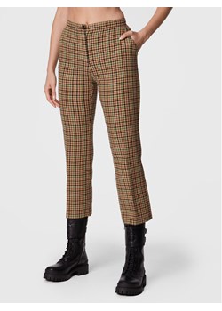 Pinko Spodnie materiałowe Gaio 1G1835 A07Q Beżowy Slim Fit ze sklepu MODIVO w kategorii Spodnie damskie - zdjęcie 181156882