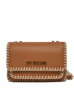 LOVE MOSCHINO Torebka JC4104PP1ILJ120A Brązowy ze sklepu MODIVO w kategorii Kopertówki - zdjęcie 181156960