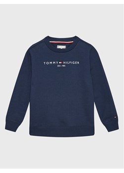 Tommy Hilfiger Bluza Essential KS0KS00212 M Granatowy Regular Fit ze sklepu MODIVO w kategorii Bluzy chłopięce - zdjęcie 181157062