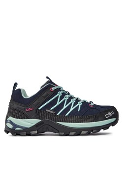 CMP Trekkingi Rigel Low Wmn Treking Shoe Wp 3Q13246 Niebieski ze sklepu MODIVO w kategorii Buty trekkingowe damskie - zdjęcie 181157110