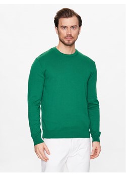 United Colors Of Benetton Sweter 1098U1I76 Zielony Regular Fit ze sklepu MODIVO w kategorii Swetry męskie - zdjęcie 181157201