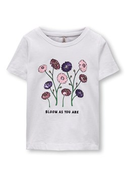 Kids ONLY T-Shirt 15286502 Biały Regular Fit ze sklepu MODIVO w kategorii Bluzki dziewczęce - zdjęcie 181157284