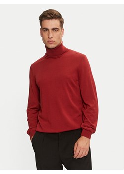 Boss Golf Musso-P 50468262 Czerwony Slim Fit ze sklepu MODIVO w kategorii Swetry męskie - zdjęcie 181157311