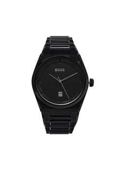 Boss Zegarek Steer 1513994 Czarny ze sklepu MODIVO w kategorii Zegarki - zdjęcie 181157392
