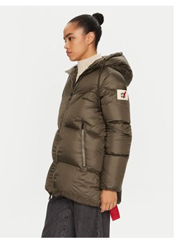 AFTER LABEL Kurtka puchowa Vienna A00029 Zielony Regular Fit ze sklepu MODIVO w kategorii Kurtki damskie - zdjęcie 181157434