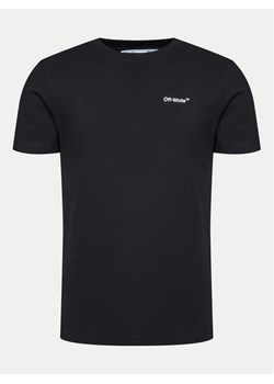 Off-White T-Shirt OMAA027F22JER0111001 Czarny Regular Fit ze sklepu MODIVO w kategorii T-shirty męskie - zdjęcie 181157552
