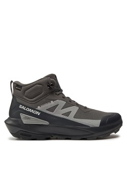 Salomon Trekkingi Elixir Activ Mid Gore-Tex L47456800 Szary ze sklepu MODIVO w kategorii Buty trekkingowe męskie - zdjęcie 181157590