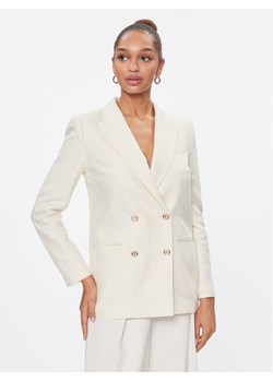 TWINSET Marynarka 241TP2560 Écru Oversize ze sklepu MODIVO w kategorii Marynarki damskie - zdjęcie 181157773