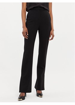KARL LAGERFELD Spodnie materiałowe 241W1007 Czarny Slim Fit ze sklepu MODIVO w kategorii Spodnie damskie - zdjęcie 181158302