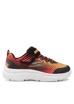 Skechers Sneakersy Norvo 405035L/BKRD Pomarańczowy ze sklepu MODIVO w kategorii Buty sportowe dziecięce - zdjęcie 181158313
