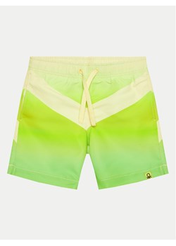 United Colors Of Benetton Szorty kąpielowe 5JD00X00L Zielony Regular Fit ze sklepu MODIVO w kategorii Kąpielówki chłopięce - zdjęcie 181158353
