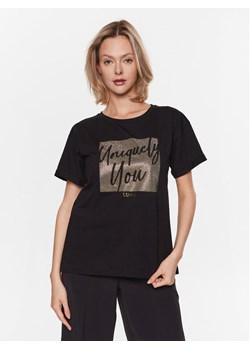 Liu Jo T-Shirt WA3277 JS923 Czarny Relaxed Fit ze sklepu MODIVO w kategorii Bluzki damskie - zdjęcie 181158421