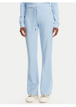 Juicy Couture Spodnie dresowe Apollo JCWBJ125311 Błękitny Flared Leg ze sklepu MODIVO w kategorii Spodnie damskie - zdjęcie 181158473
