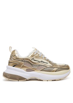 Emporio Armani Sneakersy X3X238 XR388 00194 Złoty ze sklepu MODIVO w kategorii Buty sportowe damskie - zdjęcie 181158530