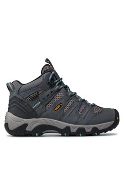 Keen Trekkingi Koven Mid Wp 1020212 Szary ze sklepu MODIVO w kategorii Buty trekkingowe damskie - zdjęcie 181158561