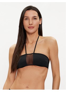 Calvin Klein Swimwear Góra od bikini KW0KW02326 Czarny ze sklepu MODIVO w kategorii Stroje kąpielowe - zdjęcie 181158603