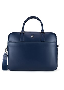 Beverly Hills Polo Club Torba na laptopa BHPC-L-016-07 Granatowy ze sklepu MODIVO w kategorii Torby na laptopa - zdjęcie 181158613