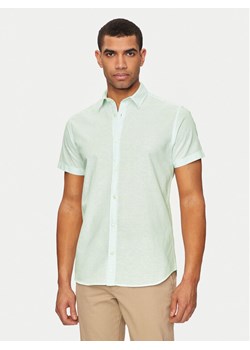 Jack&Jones Koszula Jjelinen 12248592 Zielony Slim Fit ze sklepu MODIVO w kategorii Koszule męskie - zdjęcie 181158623
