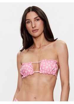 Guess Góra od bikini E3GJ22 MC04R Różowy ze sklepu MODIVO w kategorii Stroje kąpielowe - zdjęcie 181158664