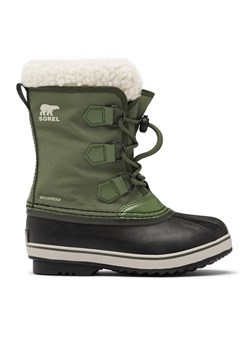 Sorel Śniegowce Yoot Pac™ Nylon Wp 2114111371 Zielony ze sklepu MODIVO w kategorii Buty zimowe dziecięce - zdjęcie 181158761