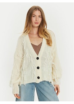 ViCOLO Kardigan 33034S Écru Relaxed Fit ze sklepu MODIVO w kategorii Swetry damskie - zdjęcie 181158841