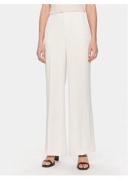 TWINSET Spodnie materiałowe 241TP2130 Écru Wide Leg ze sklepu MODIVO w kategorii Spodnie damskie - zdjęcie 181158863