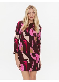 Marella Sukienka codzienna Nizza 2332261336200 Bordowy Regular Fit ze sklepu MODIVO w kategorii Sukienki - zdjęcie 181158914