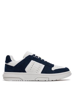 Tommy Jeans Sneakersy The Brooklyn Suede EM0EM01371 Granatowy ze sklepu MODIVO w kategorii Buty sportowe męskie - zdjęcie 181158990
