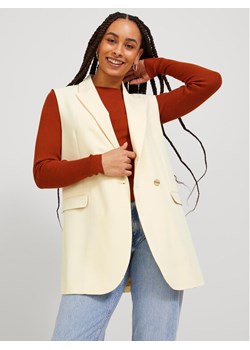 JJXX Kamizelka 12224847 Écru Regular Fit ze sklepu MODIVO w kategorii Kamizelki damskie - zdjęcie 181159090
