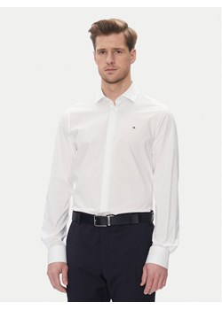 Tommy Hilfiger Koszula MW0MW39279 Biały Slim Fit ze sklepu MODIVO w kategorii Koszule męskie - zdjęcie 181159111