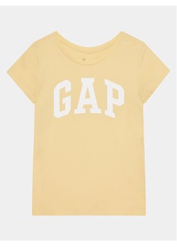 Gap T-Shirt 886003-02 Żółty Regular Fit ze sklepu MODIVO w kategorii T-shirty chłopięce - zdjęcie 181159143