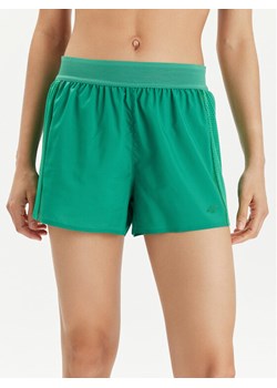 4F Szorty sportowe 4FWSS24TFSHF502 Zielony Regular Fit ze sklepu MODIVO w kategorii Szorty - zdjęcie 181159184