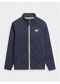 4F Polar 4FJAW23TFLEM105 Granatowy Regular Fit ze sklepu MODIVO w kategorii Bluzy chłopięce - zdjęcie 181159204