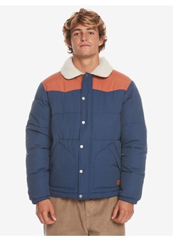 Quiksilver Kurtka puchowa The Puffer Jckt EQYJK03981 Granatowy Regular Fit ze sklepu MODIVO w kategorii Kurtki męskie - zdjęcie 181159410