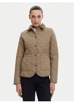 Barbour Kurtka przejściowa Deveron LQU1012BE34 Beżowy Regular Fit ze sklepu MODIVO w kategorii Kurtki damskie - zdjęcie 181159421