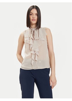 Rinascimento Bluzka CFC0118527003 Beżowy Regular Fit ze sklepu MODIVO w kategorii Bluzki damskie - zdjęcie 181159520