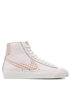 Nike Sneakersy Blazer Mid '77 FD9163-600 Różowy ze sklepu MODIVO w kategorii Trampki damskie - zdjęcie 181159521