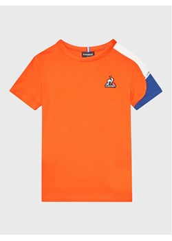 Le Coq Sportif T-Shirt 2310049 Pomarańczowy Regular Fit ze sklepu MODIVO w kategorii T-shirty chłopięce - zdjęcie 181159554