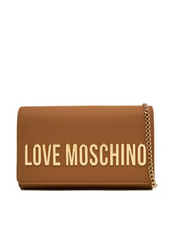 LOVE MOSCHINO Torebka JC4103PP1MKD0201 Brązowy ze sklepu MODIVO w kategorii Kopertówki - zdjęcie 181159562