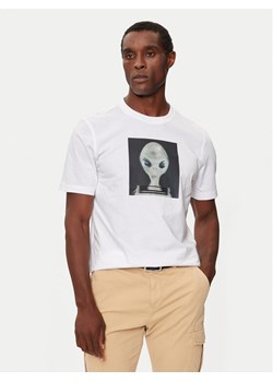 Boss T-Shirt 50528190 Biały Regular Fit ze sklepu MODIVO w kategorii T-shirty męskie - zdjęcie 181159634