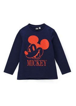 Original Marines Bluzka MICKEY MOUSE DCAV3521F Granatowy Regular Fit ze sklepu MODIVO w kategorii T-shirty chłopięce - zdjęcie 181159724