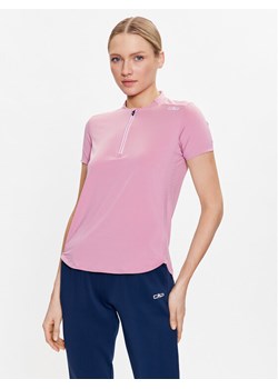 CMP Koszulka rowerowa 33N6406 Różowy Regular Fit ze sklepu MODIVO w kategorii Bluzki damskie - zdjęcie 181159740