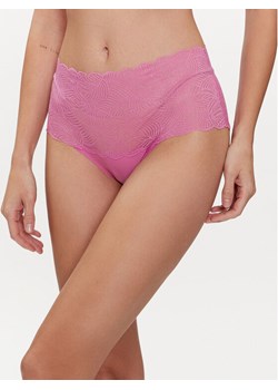 Chantelle Figi klasyczne z wysokim stanem Soft Stretch C11G80 Różowy ze sklepu MODIVO w kategorii Majtki damskie - zdjęcie 181159754