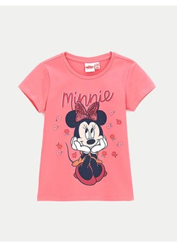 Original Marines T-Shirt DFPV3033CF Różowy Regular Fit ze sklepu MODIVO w kategorii Bluzki dziewczęce - zdjęcie 181159801