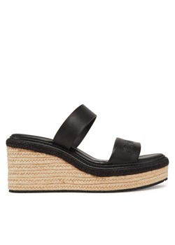 Calvin Klein Espadryle Wedge Sandal 50 - He HW0HW02375 Czarny ze sklepu MODIVO w kategorii Espadryle damskie - zdjęcie 181159821